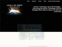 Tablet Screenshot of louisdelmonte.com